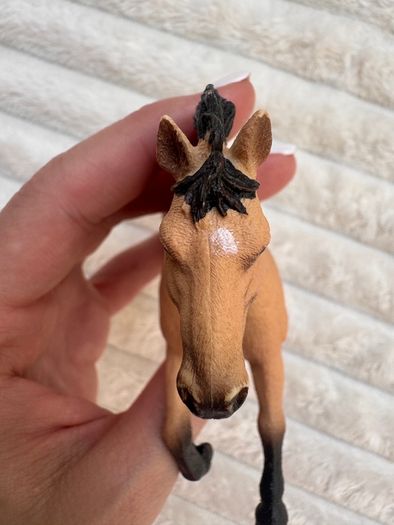 Schleich Horses Horse Club Quarter Horse Stallion 13853 approx. 10 cm. Used Please see photos