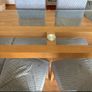 Glass Dining Table and 6 Chairs Image 3