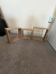 Trio of shelves