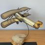 Vintage Airplane Sculpture Image 4