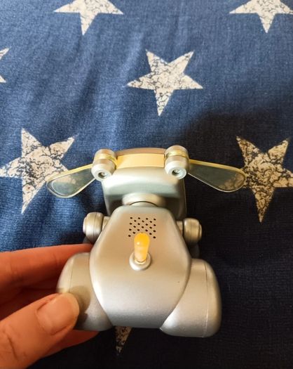 Rare Vintage 2005 Silver Hasbro iDog Pup. Working - See My Video on Ebay!
