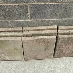 Red Square Paving Slabs