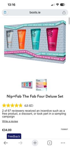 Nip and Fab Giftset
