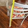 Grey wooden chairs Image 10