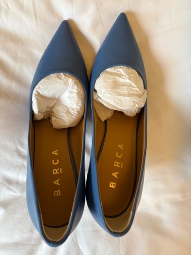 Blue shoe