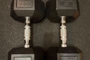 Weights - 2x 20KG Hex Dumbbells