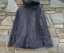 Nike black hooded raincoat size XL