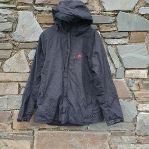 Nike black hooded raincoat size XL