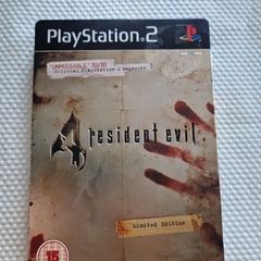 Resident Evil 4 Limited Edition PlayStation2 Ps2 Games Original