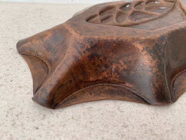 Vintage Irish Copper Crumb Tray