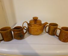 Vintage ceramic tea set