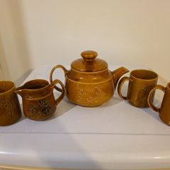 Vintage ceramic tea set