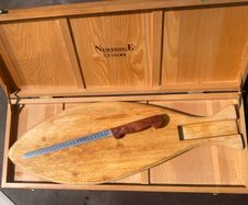 Newbridge Cuisine Wooden Carving Board & Knife Set