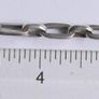 Vintage Sterling Silver Paperclip Chain Bracelet Features Elongated Rectangular Links and a Secure Box Clasp Closure. length 8" - 10,2g Image 7