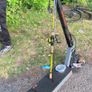 Kinetic bait caster combo used once and got bored of fishing so it was in the shed for a while Image 2