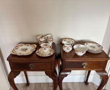 6 piece tea set of Queen Anne bone china