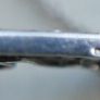 Vintage Sterling Silver 925  Sister,  Necklace with White Sapphire length 16" - 8,9g Image 8