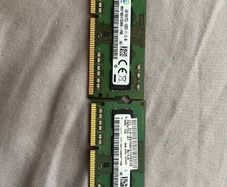 Samsung 8gb (2x4gb) Ddr3l 1600mhz Laptop Ram Pc3l-12800s