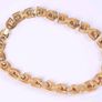 Christian Dior Pave Chain Link Collar Necklace Statement Chunky Image 5