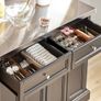 Kitchen Island Kitchen trolley with expandable work surface  Kitchen Cabinet Image 6
