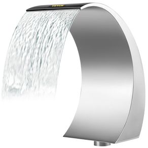 Pool Water Fountain Stainless Steel Pond Garden Swimming Pool Waterfall Fountain