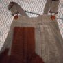 M&S green corduroy pinafore, 9-10 yrs Image 3