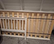 FREE white bedframe