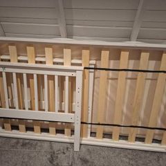 FREE white bedframe