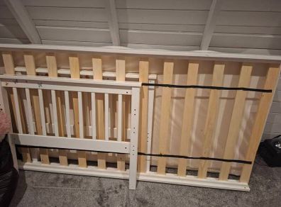 FREE white bedframe