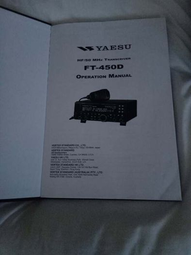 Yaesu FT-450D HF + 6m Transceiver