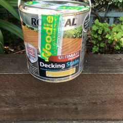 Decking stain pine unopened