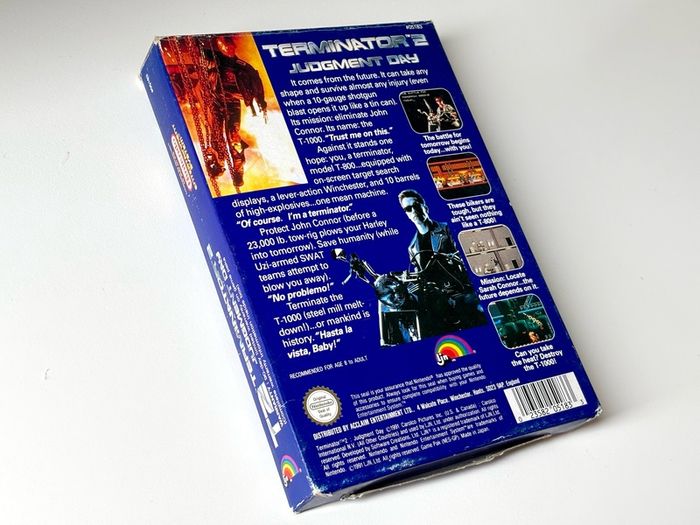 Terminator 2 Judgement Day for Nintendo NES - Boxed