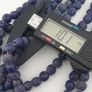 Antique African Style Cobalt Blue 9 -10mm Glass Beads Strands Image 10