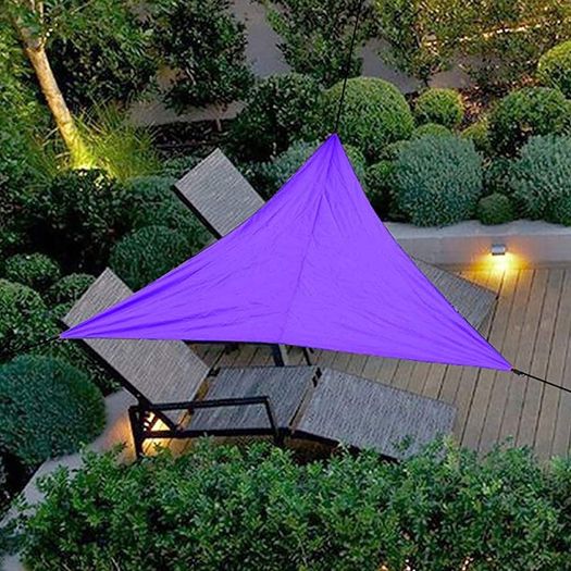 Sun Shade Sail Waterproof Triangle Sun Shade UV Block Sunscreen Awning Garden Beach Patio Canopy 3x3x3m MULTIPLE SIZES/COLOURS AVAILABLE (FREE SHIPPING)