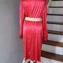 Shein red satin dress, Size 2XL / UK20 Image 5