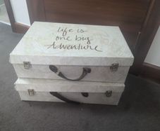 2 storage boxes