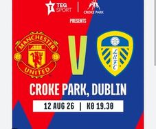 Man united vs Leeds tickets x2