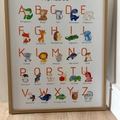 Kids Alphabet poster
