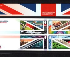 2021 Great Britain Untied Kingdom a Celebration Commemorative Stamps Presentation Pack