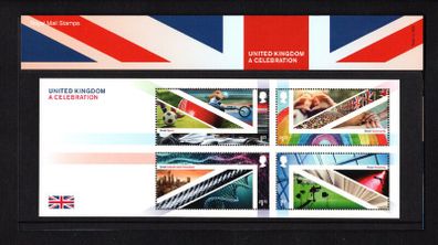 2021 Great Britain Untied Kingdom a Celebration Commemorative Stamps Presentation Pack