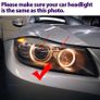 For BMW E81 E82 E87 E88 E90 E91 E92 E93 M3 E60 E61 E70 E71 E84 E89 White Yellow LED Car Angel Eye Marker Headlights Bulbs Lamps Image 2