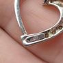 Sterling Silver Love Heart Pendant Set Image 6