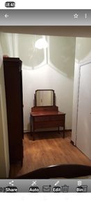 Antique Edwardian Wardrobe & Dressing Table