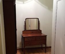 Antique Edwardian Wardrobe & Dressing Table