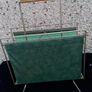 Mid century magazine rack, vintage, newspaper rack, vintage magazine rack Image 3