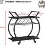 Drinks Trolley for Kitchen, Bar, Dining Room, Living Room, 76 W x 40.5 D x 84 H cm, Vintage Image 7
