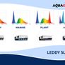 Aquael Leddy Slim Sunny Day&night 32w Black Led Light 80-107cm Image 2