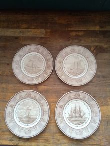 wedgwood collectible ships plates