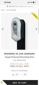 ev charger pedestal