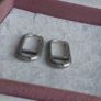 Pandora ME extended pave link earrings,very good condition fully hallmarked Image 6